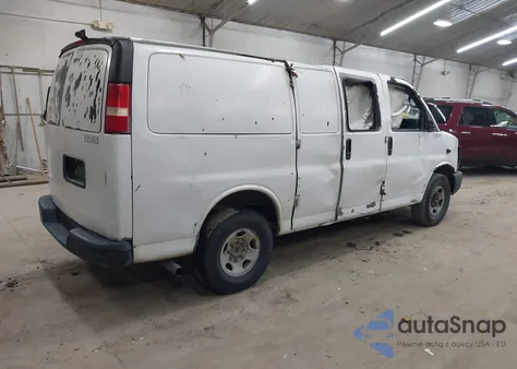 2008 Chevrolet Express Ls from USA, damaged, VIN 1GAHG35K081165359